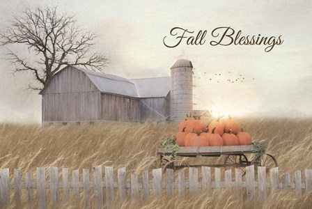 Fall Blessings by Lori Deiter art print