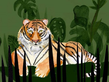Tiger Tiger II by Alicia Ludwig art print