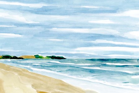 Coastline Calm I by Annie Warren art print