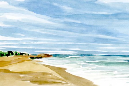 Coastline Calm II by Annie Warren art print