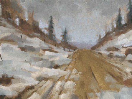 Snowscape I by Jacob Green art print