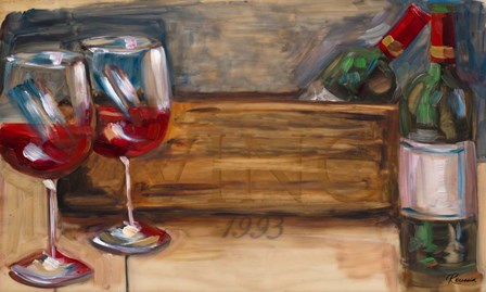 &#39;93 Vino by Heather A. French-Roussia art print