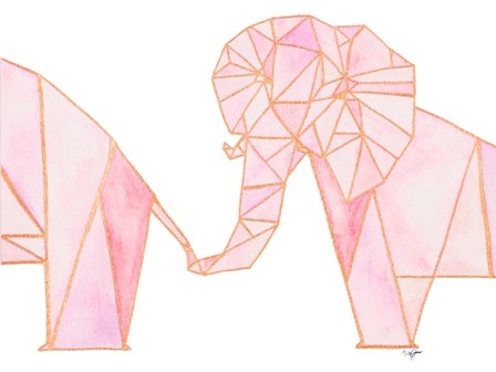 Follow the Elephant by Nola James art print