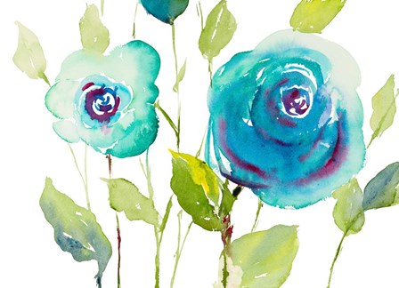 Blooming Blues by Lanie Loreth art print