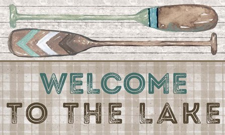 Welcome to the Lake by Elizabeth Medley art print