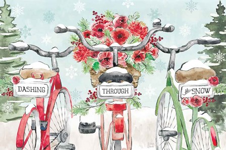 Holiday Ride IV by Dina June art print