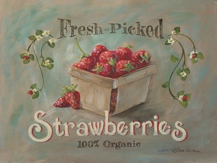 Fresh Picked Goodness by Sara Baker art print