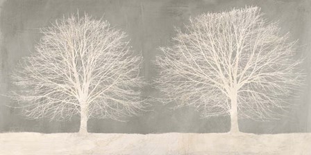 Trees on Grey by Alessio Aprile art print