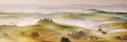 Val d&#39;Orcia panorama, Siena, Tuscany by Frank Krahmer art print
