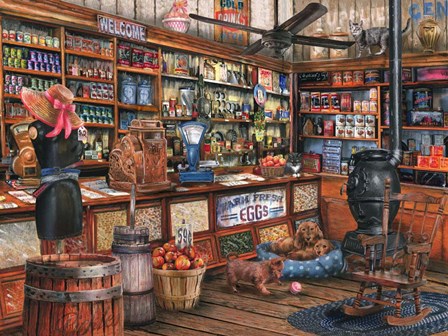 The Good Old Days by Tom Wood art print