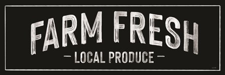 Farm Fresh Local Produce by House Fenway art print