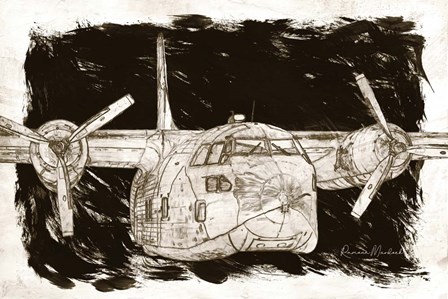 Flying Cargo by Ramona Murdock art print