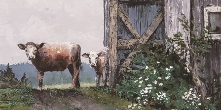 Cow Land by Marie-Elaine Cusson art print