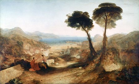 The Bay of Baiae, with Apollo and the Sibyl, c1823 by J.M.W. Turner art print