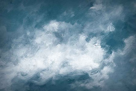 Hedgerow II Clouds by Julia Purinton art print