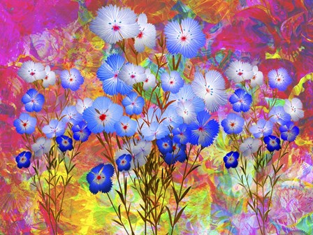Flowers by Ata Alishahi art print