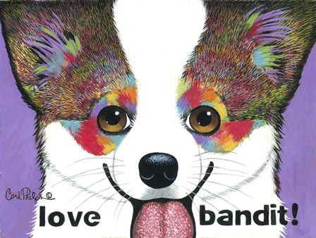Love Bandit by Carl Phelps art print