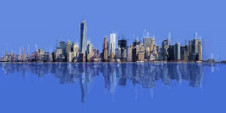 New York Pan 10 by David Manlove art print