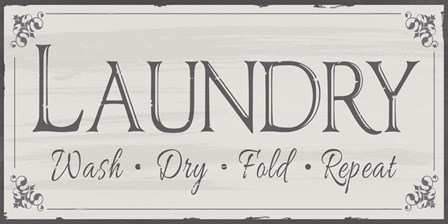 Laundry Wash by Fiona Stokes-Gilbert art print