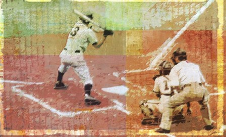 Baseball 2 by Greg Simanson art print