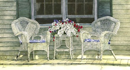 Formal Sitting by John Morrow art print