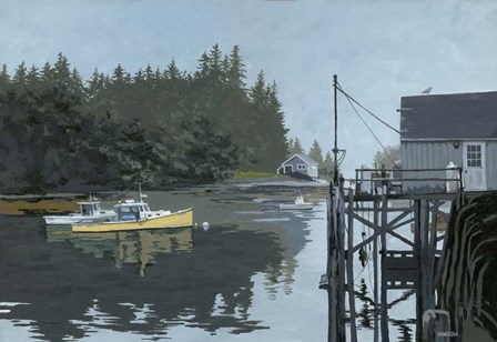 Overcast by John Morrow art print