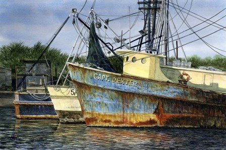 Rusty Ladies by John Morrow art print