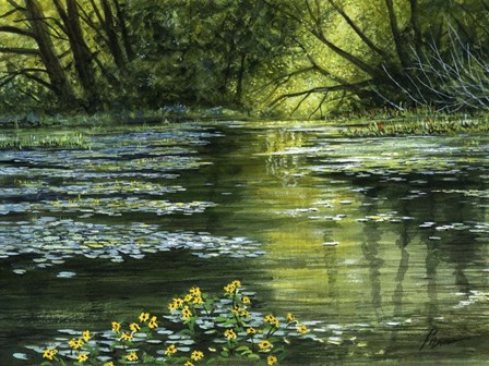 A World of Light by John Morrow art print