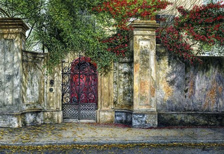 Old World Charm (2) by John Morrow art print