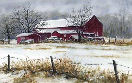 Takes Me Back by John Morrow art print