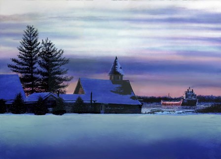 Twilight's Last Gleaming by John Morrow art print