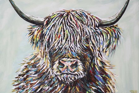 Woolly Highland II by Carolee Vitaletti art print