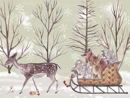 Christmas Time II by Melissa Wang art print