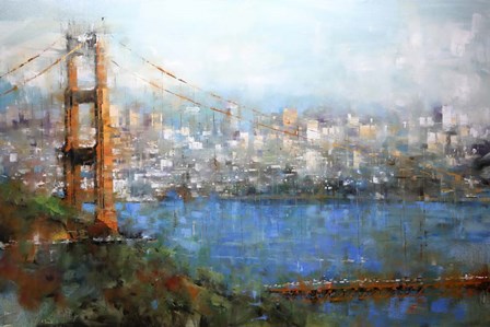 Golden Gate Vista by Mark Lague art print