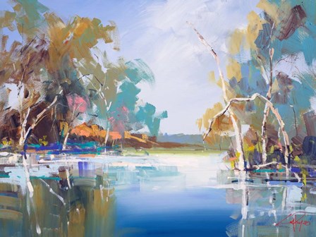 The Renmark Creek by Craig Trewin Penny art print