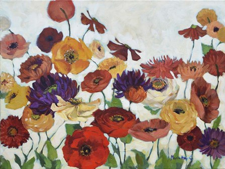 Flower Series 38 by Marietta Cohen art print