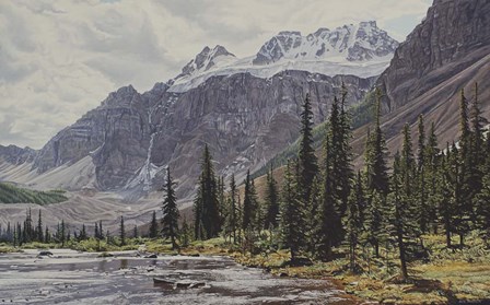 Quadra Mountain by Ron Parker art print