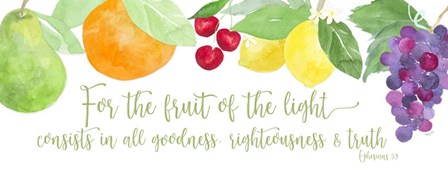 Fruit of the Spirit panel I-Fruit by Tara Reed art print