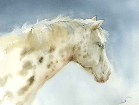 Dapple Gray Horse by Katrina Pete art print