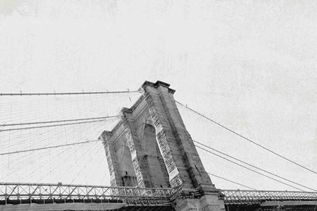 Brooklyn Bridge From Below by Wild Apple Portfolio art print