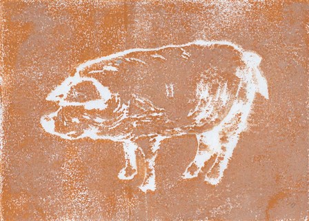 Country Pig by Lanie Loreth art print