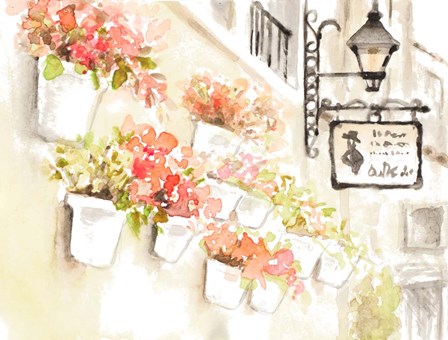 Paris Flowerpots by Lanie Loreth art print