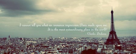 Immense Impression of Paris by Emily Navas art print