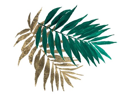 Modern Jungle Leaves II by Patricia Pinto art print