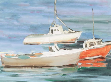 Atlantic Sailboats by Jane Slivka art print