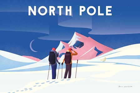 North Pole by Omar Escalante art print