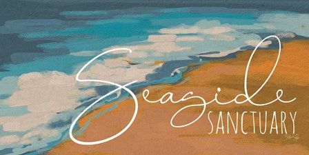 Seaside Sanctuary by Marla Rae art print