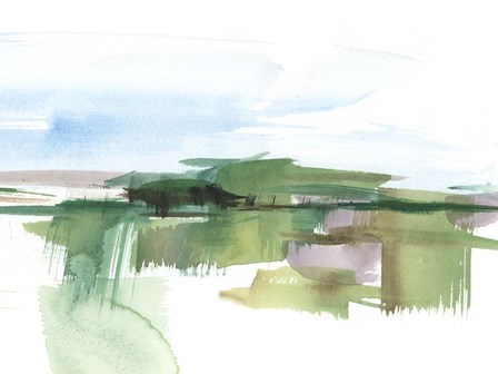 Abstract Wetland III by Ethan Harper art print