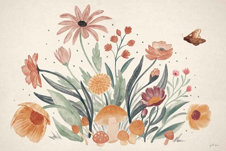 Cottage Botanical I by Janelle Penner art print