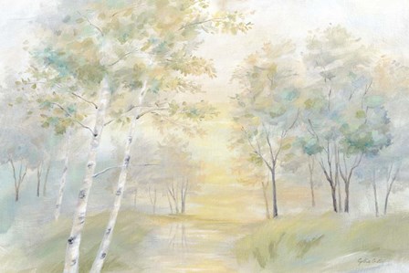 Sunny Glow landscape by Cynthia Coulter art print